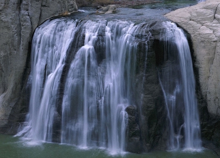 Waterfall - nature, water, waterfall, beautiful