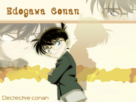 Detective Conan - megane, orange, conan edogawa, male, detective conan