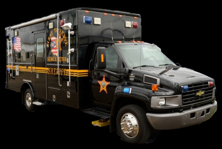 One Big Sheriff Rig - sheriff truck, police truck, cool truck, one big sheriff rig, swat team