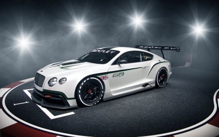 bentley-continental-gt3 - sport, bentley, car, hd, gt3, nice, race, continental