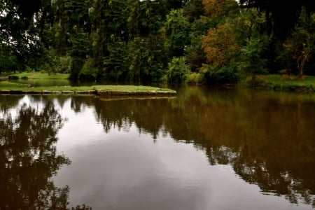 Morning Serenity - summer pond, relaxing, pond, tranquil, Morning Serenity, peaceful