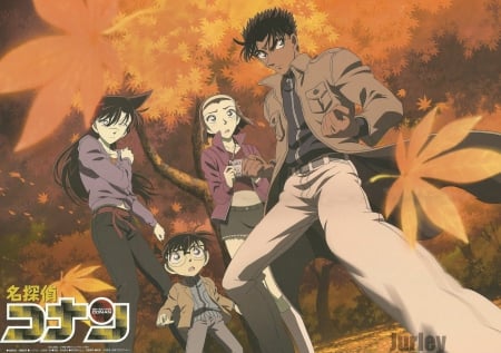 Detective Conan - Detective Conan, Sonoko Suzuki, Conan Edogawa, Ran Mouri