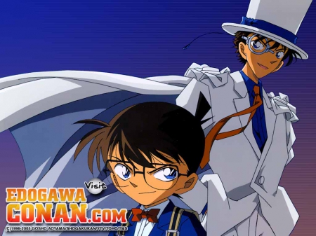 Detective Conan - male, conan edogawa, kaito kid, detective conan