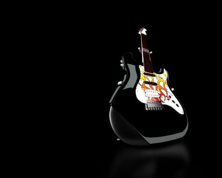 Fender Electric Guitar - music, fender, guitars, photography