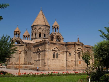 Yerevan Cathedral in Armenia - churches, architecture, armenia, cathedral, buildings