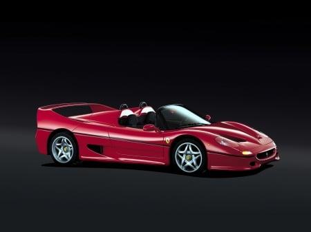 ferrari f50 - f50, red, italian, ferrari