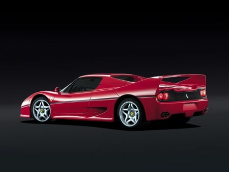 ferrari f50 - f50, red, italian, ferrari