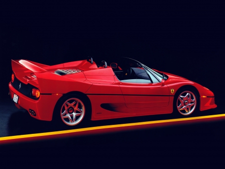 ferrari f50 - f50, red, italian, ferrari