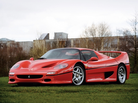 ferrari f50 - italian, ferrari, f50, red