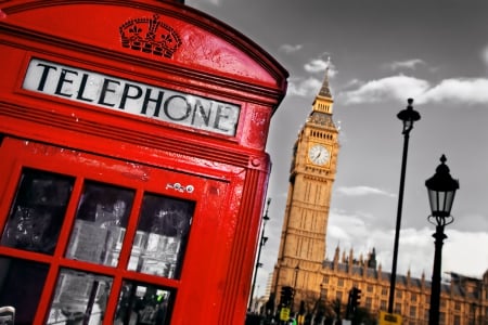 London - england, telephone, london, big ben, city