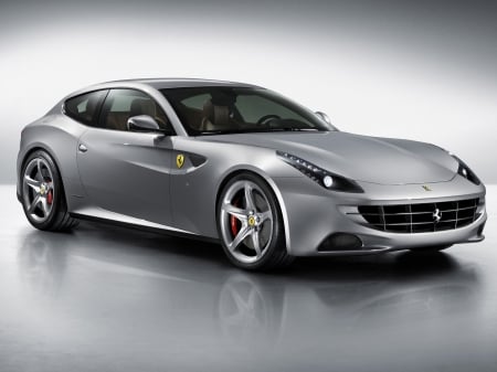 ferrari ff - grey, coupe, italian, ferrari