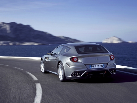 ferrari ff - grey, coupe, italian, ferrari