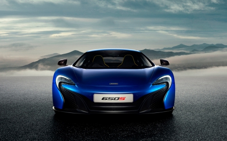 McLaren Coupe 2015 - fast, coupe, blue, cars, 2015, mclaren