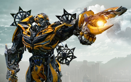 Transformers 4 - 2014, action, bublebee, transformer 4, movies