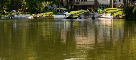 relaxing on the lake - tranquil lake, peaceful lake, relaxing on the lake, scenic lake