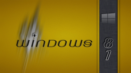 windows 8.1 - didis, shadows, yellow, windows