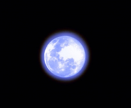 Moon - pace, moon, white, blue