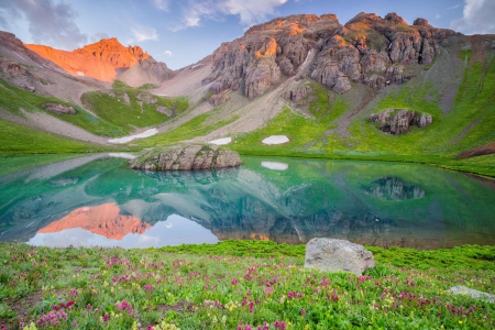 San Juan Mountains - nature, fun, lake, mountain, cool