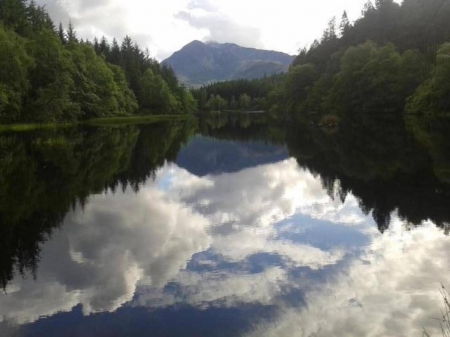 Scotland - lake, forest, cool, fun, nature, mountain