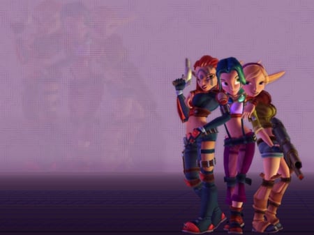 Gal Pals - ashlin, jak 2, jak 3, tess, naughtydog, keira, jak and daxter, bob rafei