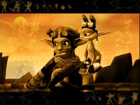 The Dynamic Duo - jak 2, jak 3, daxter, naughtydog, jak, jak and daxter, bob rafei