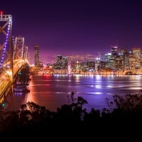 Golden Gate Bridge at Night