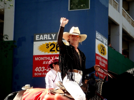 Friendly Cowgirl - women, fun, girls, style, westerns, female, cowgirls, hats, horses, parades