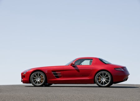 2010 Mercedes-Benz SLS AMG  - gullwing, mercedes, 2010 mercedes-benz, sls, amg