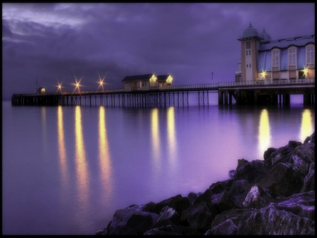 PIER LIGHTS - pier, lights