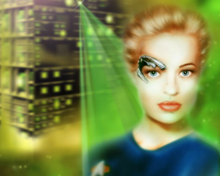 I am Borg - star trek, seven, seven of nine, 7 of 9, borg