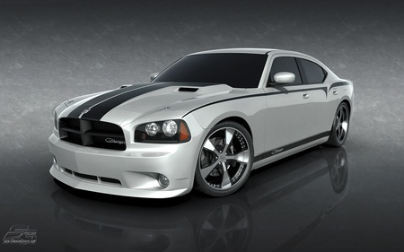 Custom Dodge Charger - white, custom, dodge, strong, sweet, costom, charger