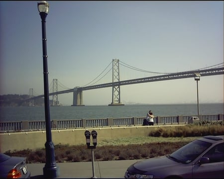 Love in San Francisco  - california, lovers, bridges, travel