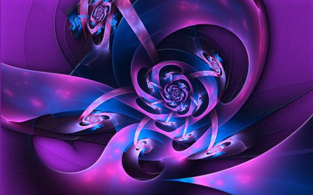 Pink and Purple - fractal, purple, abstract, pink, wallpaper