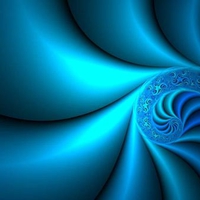 Blue Fractal