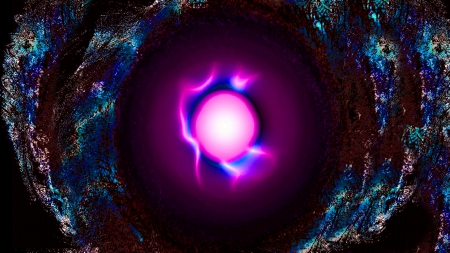 Nuclear pulse - Part 2 - The Solar System, abstract, 3D and CG, Various, colors, Magic Nights, Photography, Fantasy Arts