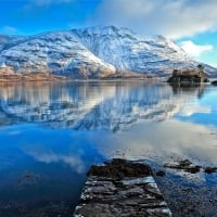 Snow on Mountains