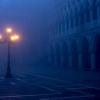 Twilight in Venice, Italy