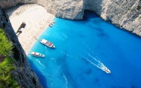 Zakynthos Beach in Greece - greece, nature, Zakynthos, beaches