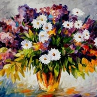 Daisies and Lilacs