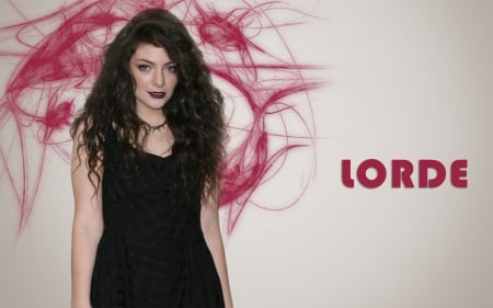 Lorde - music, entertainment, lorde, red