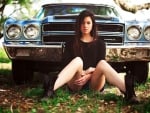 Cowgirl And Her Chevelle