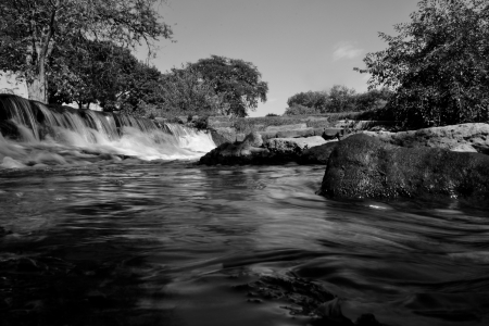 a day at the park - a day at the park, water stream, tranquil park, water flow, scenic park