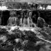 scenic summer stream