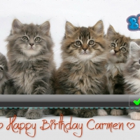 â™¥ Happy Birthday Carmen (mbonilla) â™¥