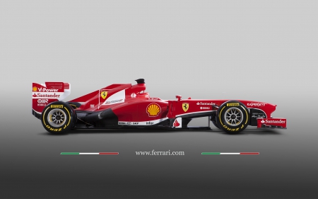 formula 1 ferrari f138 - italian, racecar, ferrari, red