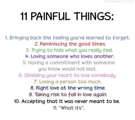 Painful things - pain, thing, touch, really