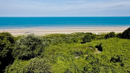 Beautiful Blue Ocean - nature, oceans, beaches, blue