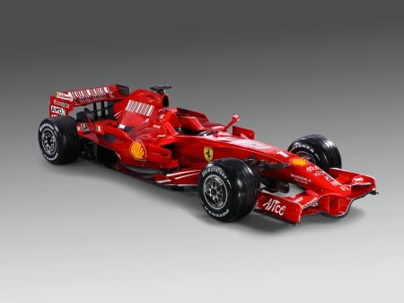 formula 1 ferrari f2008 - racecar, red, italian, ferrari