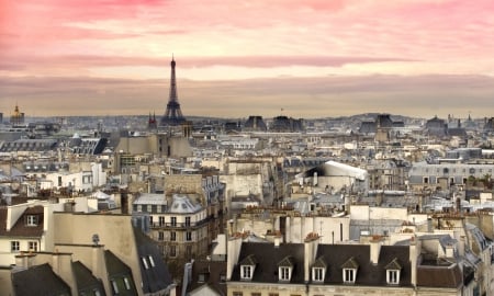 Paris Cityscape - houses, france, architecture, paris, cityscape, buildings