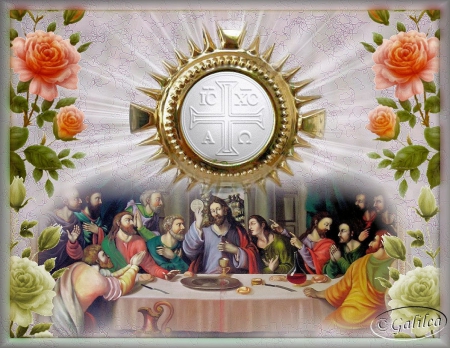 Last supper of JESUS - christ, mass, love, jesus, supper